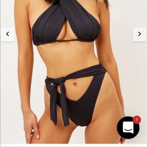 Frankie’s Bash tie front bikini bottom